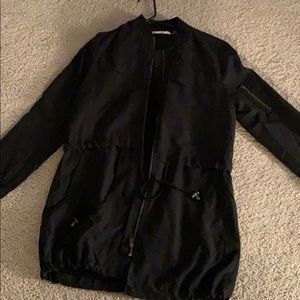 Black light weight coat